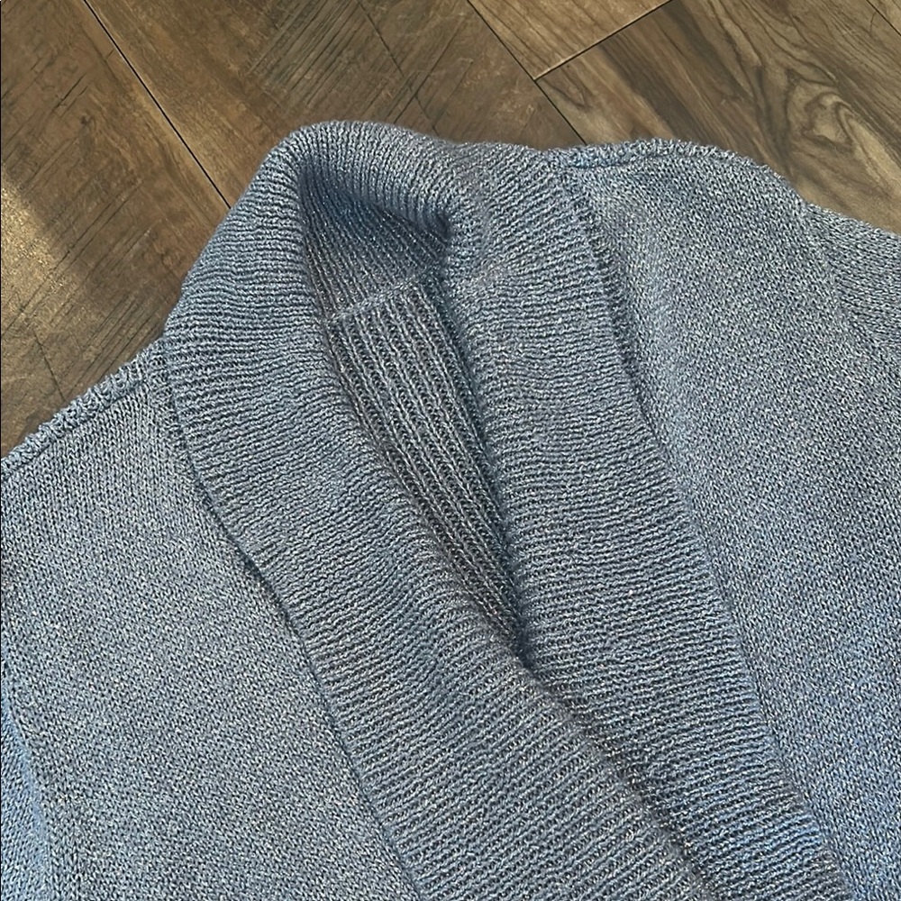 Chico’s Purple Knit Cardigan